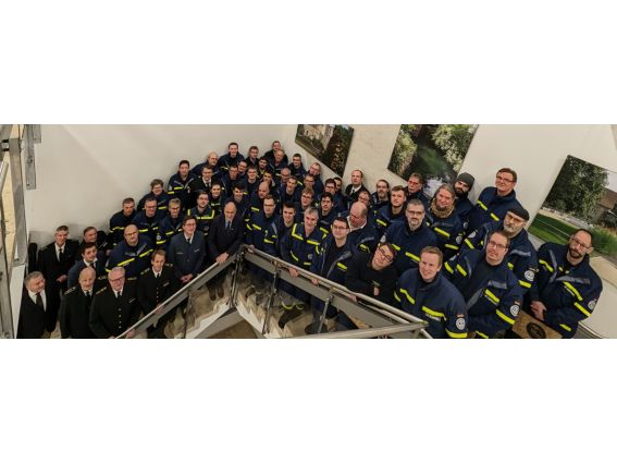 THW-Einsatzkräfte erhalten Bundesflutmedaille - Fluthilfe 2021 © Kreis Paderborn